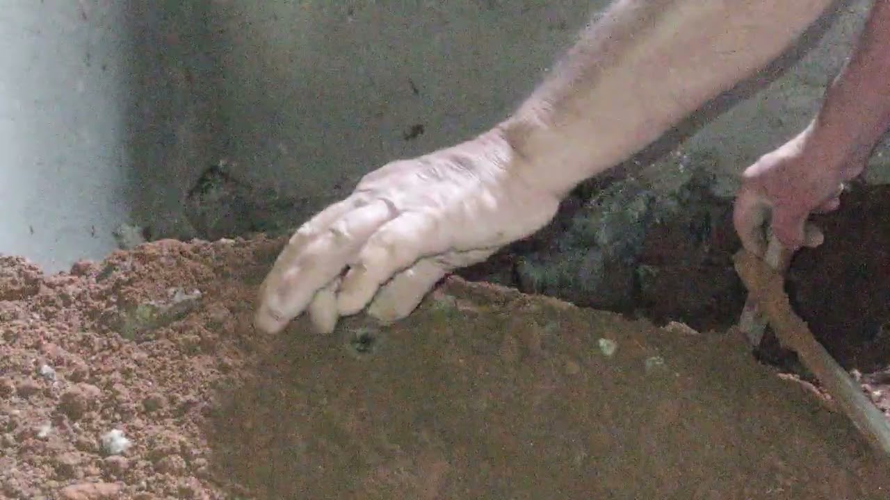 Fazendo avaliação no radie da construção pra concretar 