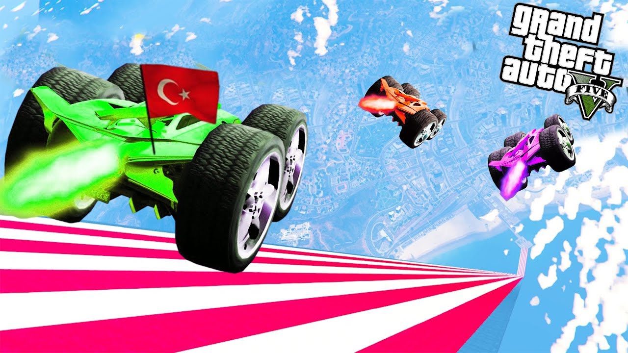 MODLU ARABALAR VS DEV RAMPA Gta 5 Ekip w/ Ersin Yekin Apolloo