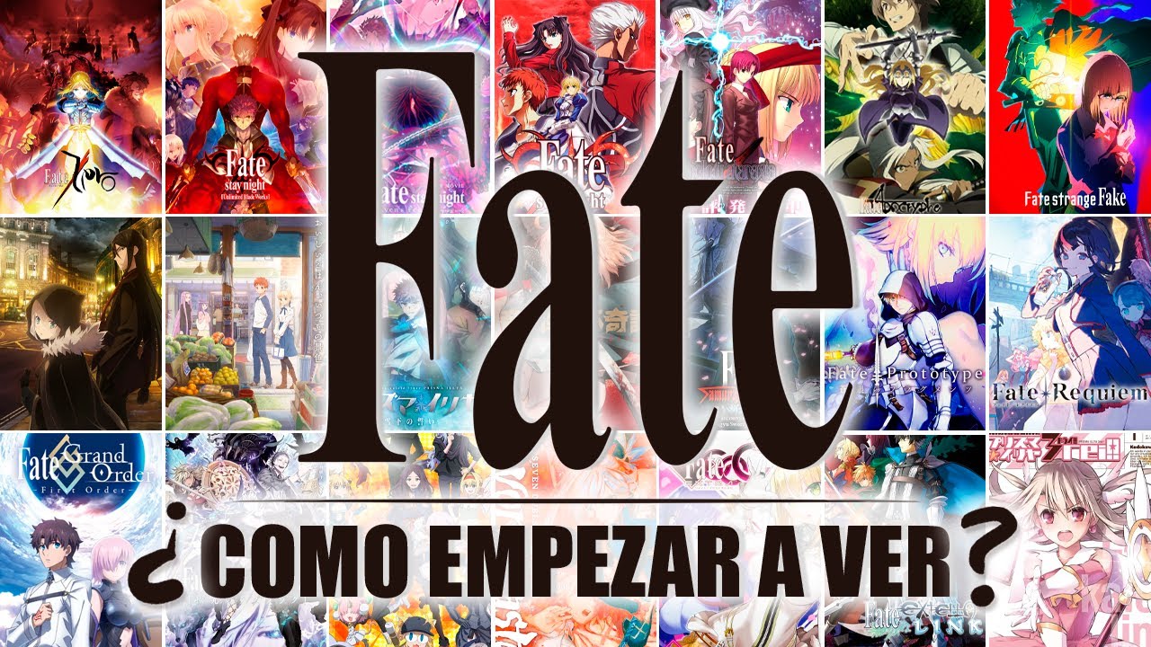 LA GUÍA DEFINITIVA PARA VER FATE SERIES: ORDEN Y RECOMENDACIONES (MANGA, NOVELAS, JUEGOS, ANIME Y +)
