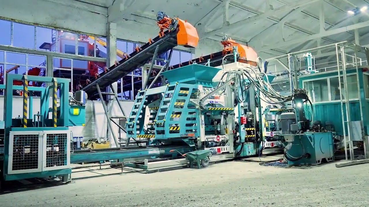 Globmac KB 36 QUICK MASTER | High-Capacity Concrete Block & Paving Stone Machine in Azerbaijan
