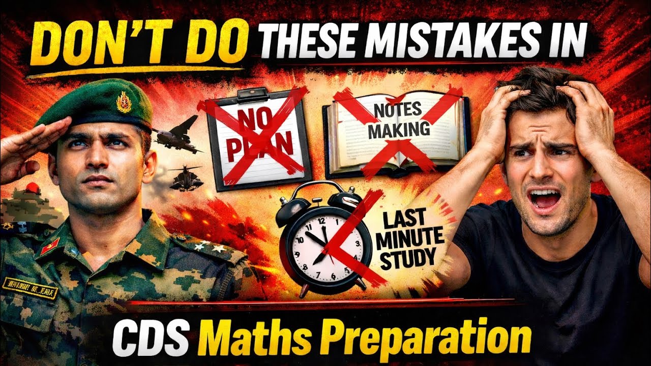 Must Avoid 10 mistakes During CDS 01 2025 Preparation  #cdspreparationtips