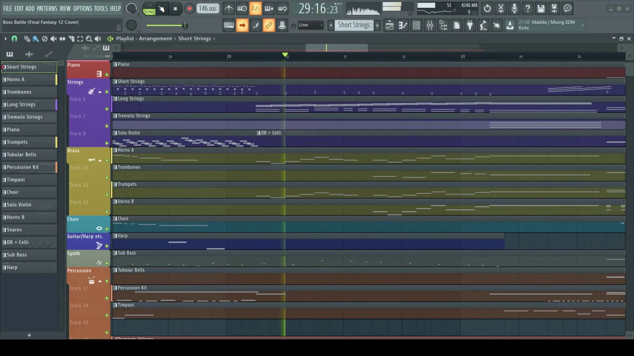 Final Fantasy 12 - Boss Battle (Music Remake - FL Studio)