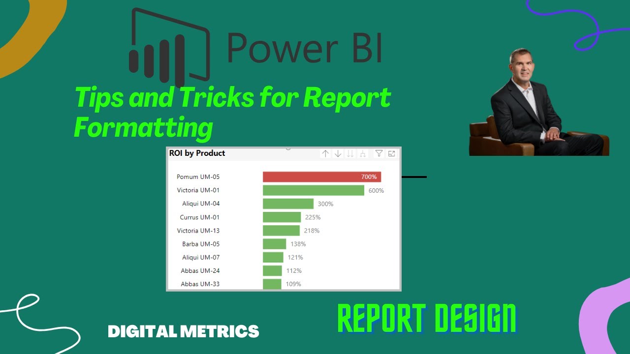 Power BI Report Formatting Tips and Tricks