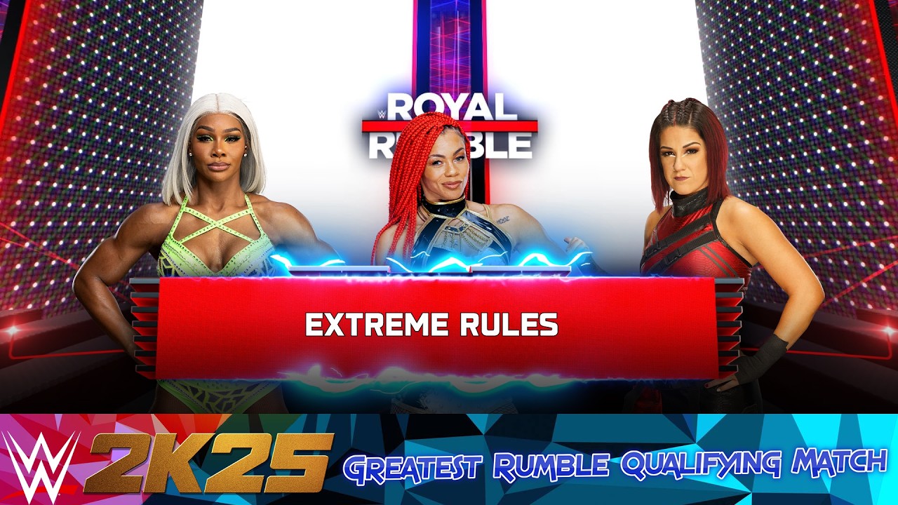 WWE 2k25 - Women's Greatest Royal Rumble Ever - Qualifying Match 15