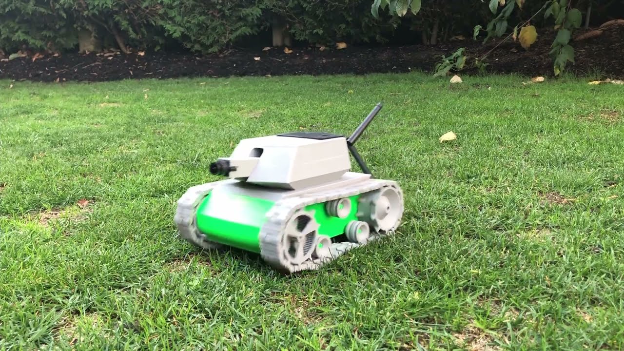 3D printed FPV Arduino RC Tank