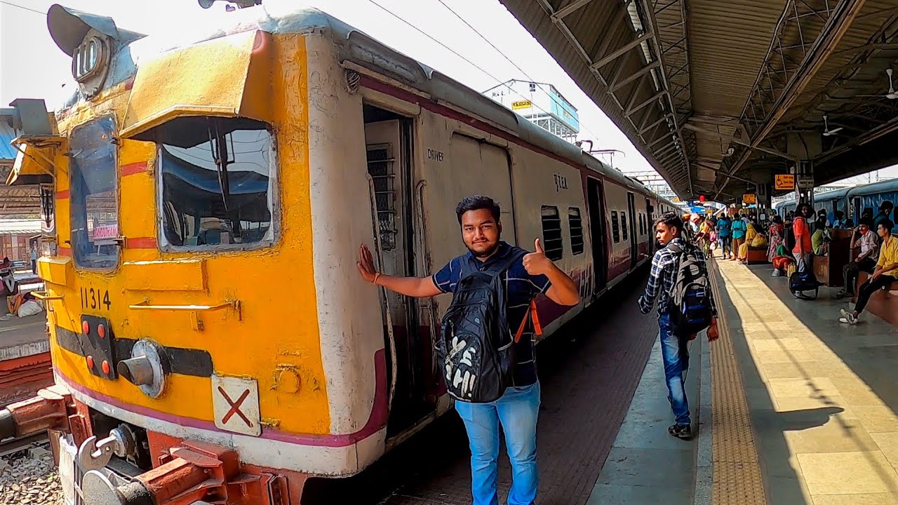 Howrah To Barddhaman Local Train Journey Via Main Line.