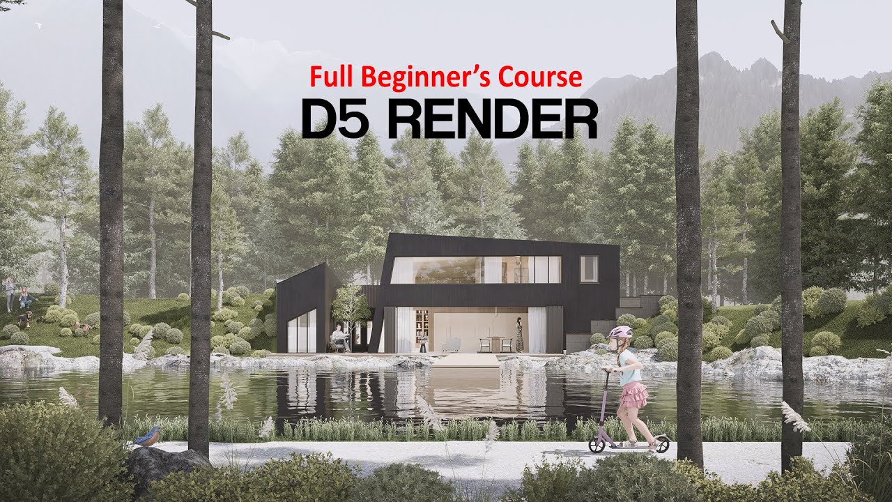 D5 Render — полный начальный курс по архитектурной визуализации