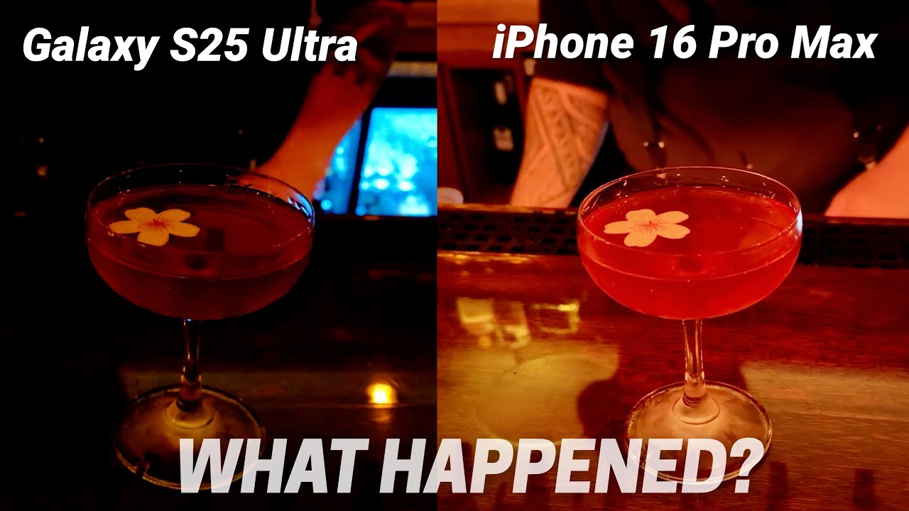 Galaxy S25 Ultra vs iPhone 16 Pro Max Camera Video Test: What?