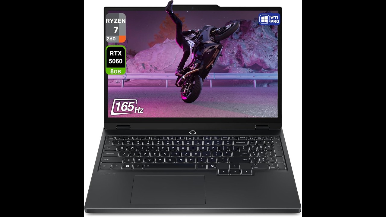 Review: Lenovo Legion 5 Gen 10 – AMD Ryzen 7‑260 + RTX 5060 Gaming Laptop!