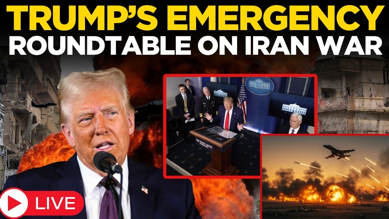 Donald Trump LIVE | Historic White House Announcement Rocks the Nation! | US-Iran War LIVE