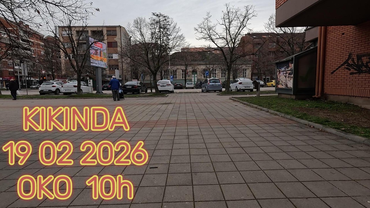 Kikinda 19 02 2026 Oko 10 h