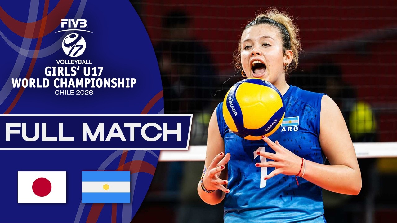 Japan vs. Argentina - Pool Play | Girls' U17 World Championship - 2026