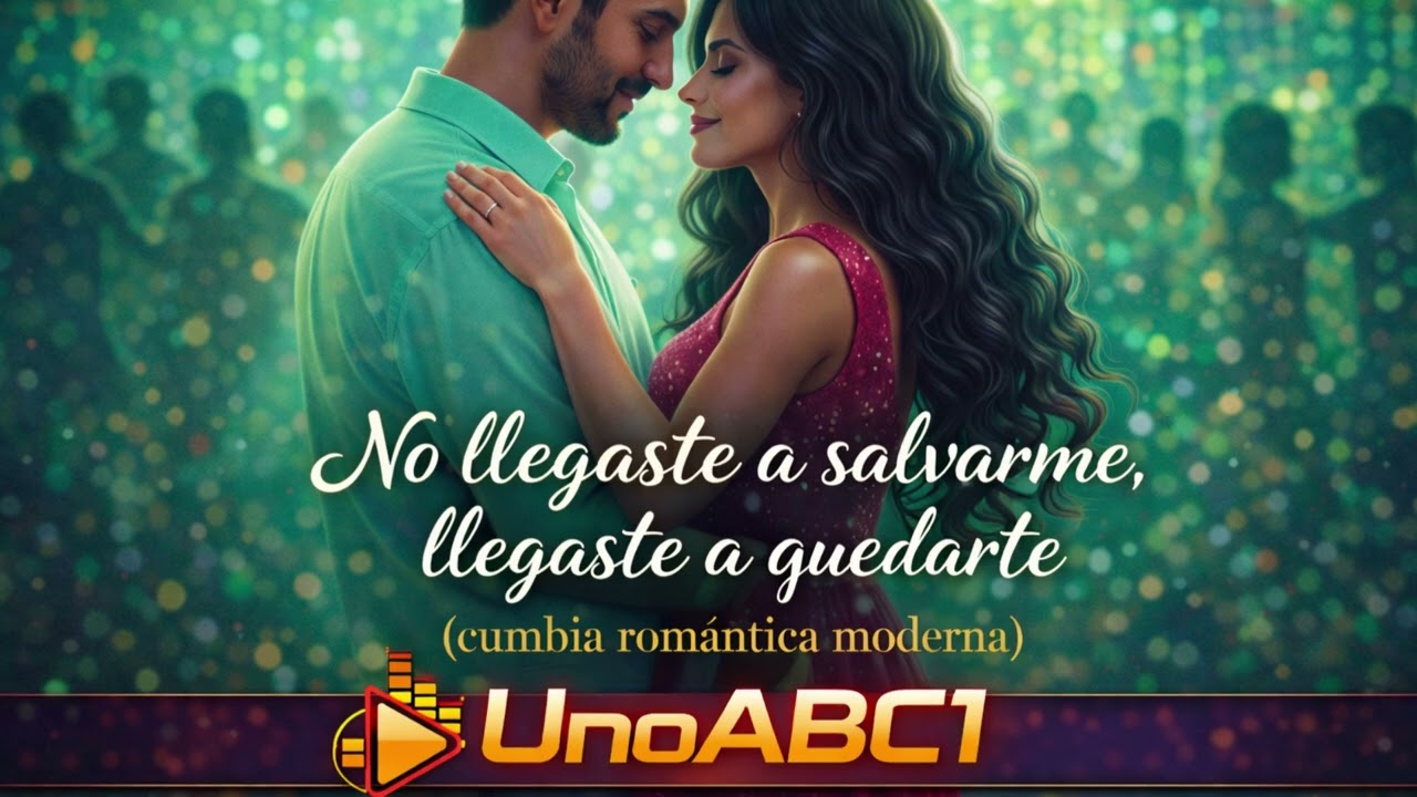 No llegaste a salvarme, llegaste a quedarte(cumbia romántica moderna)