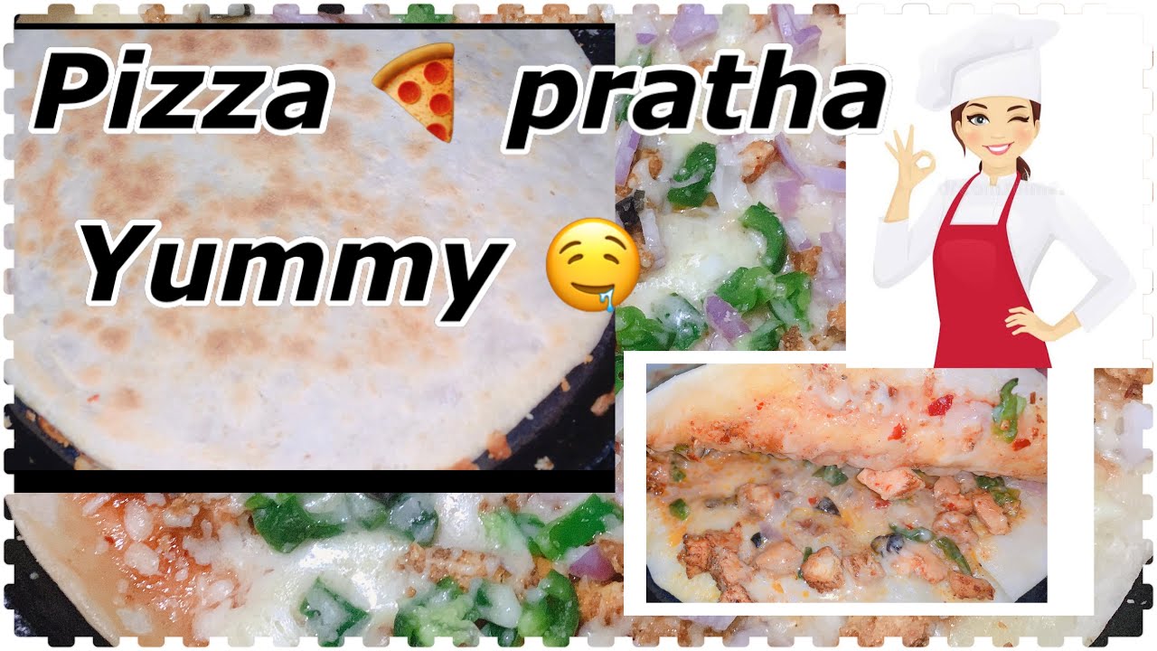 how to make domino's style pizza paratha|| pizza paratha recipe at home