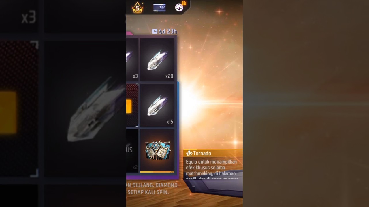 ada event terbaru emot kedatangan tornado