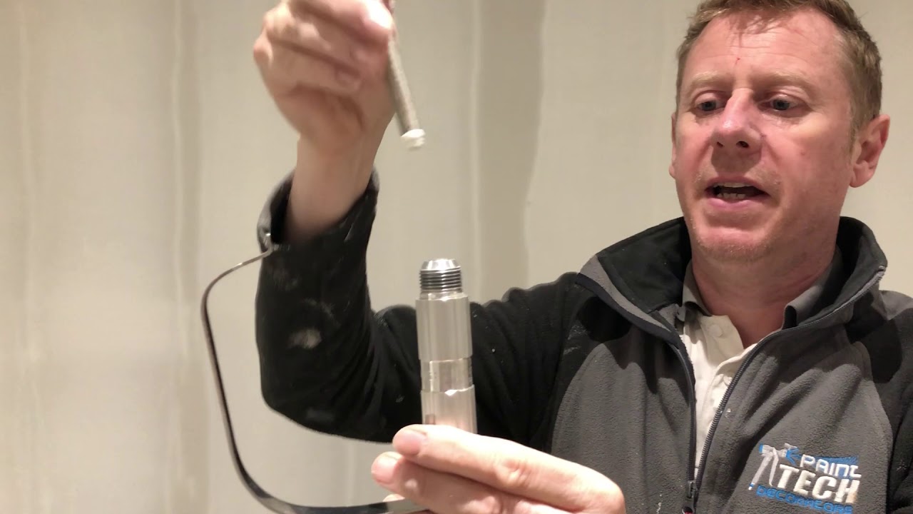 Changing the gun filter tritech T360 gun