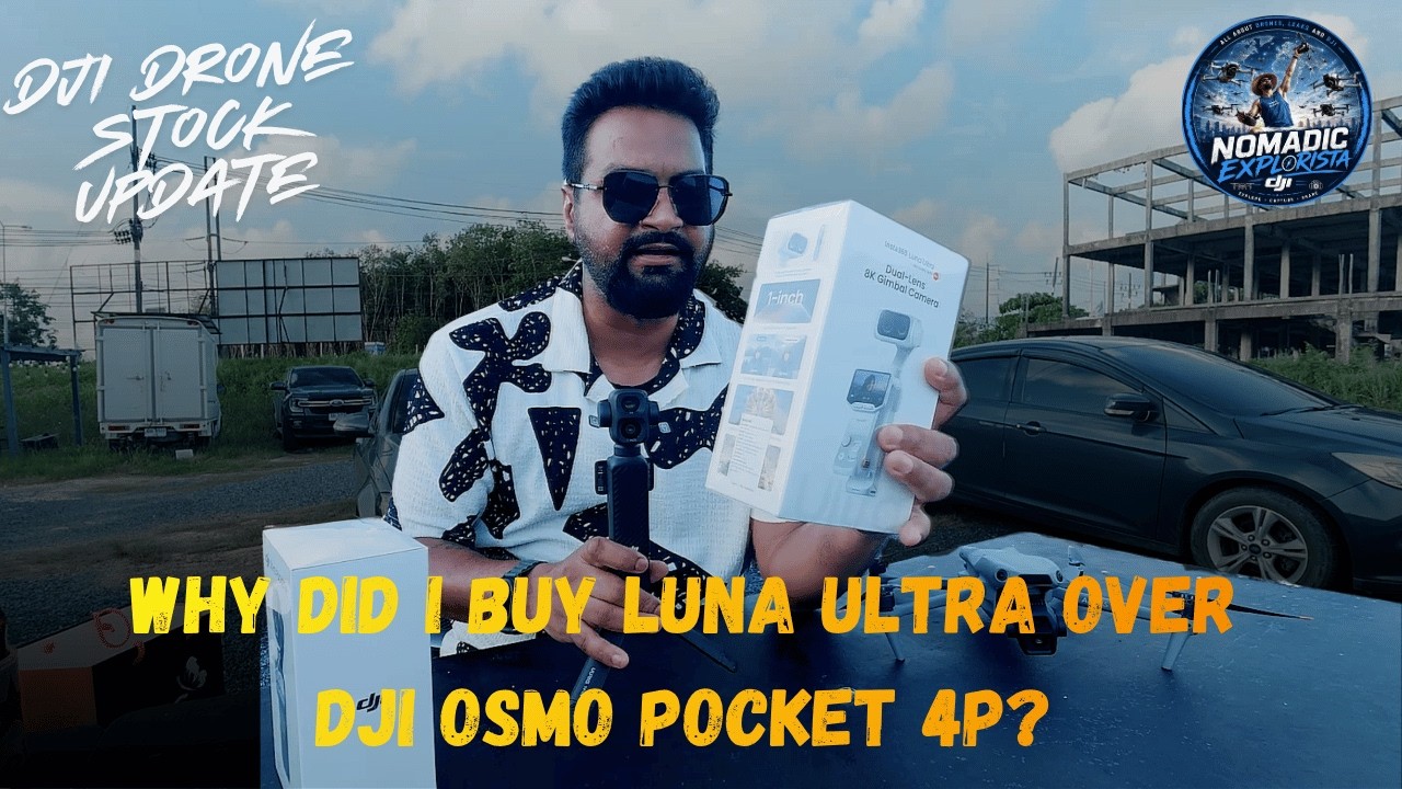 Pocket 4 Pro против Luna Ultra &mdash; что лучше? | Отправляю камеру DJI на Мальдивы