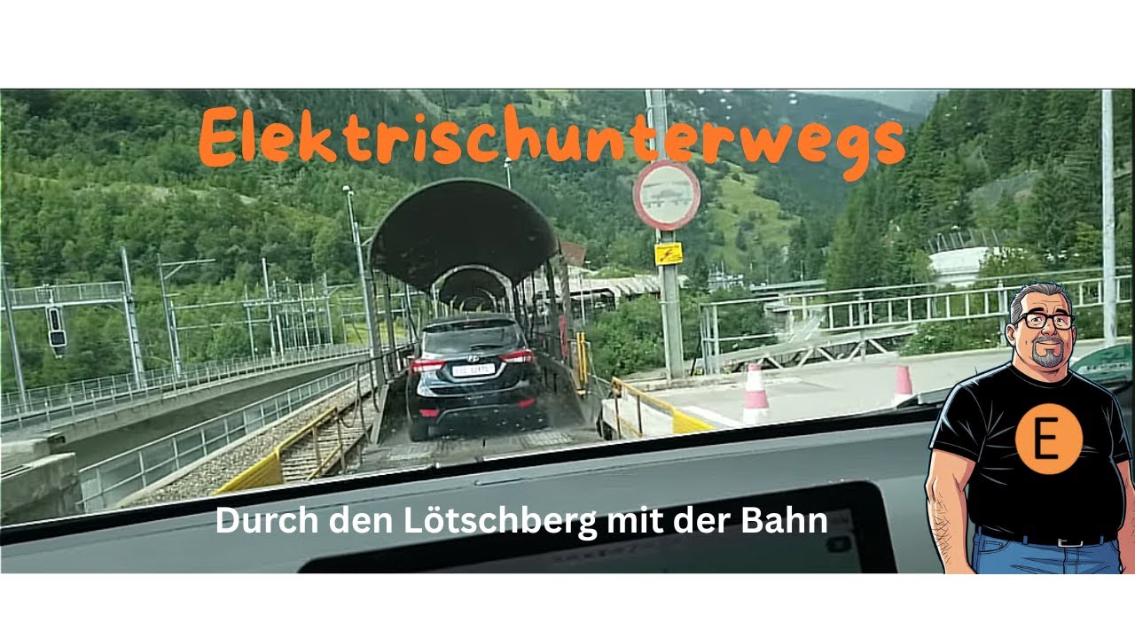 Eine Fahrt mit der Autoverlad Lötschberg