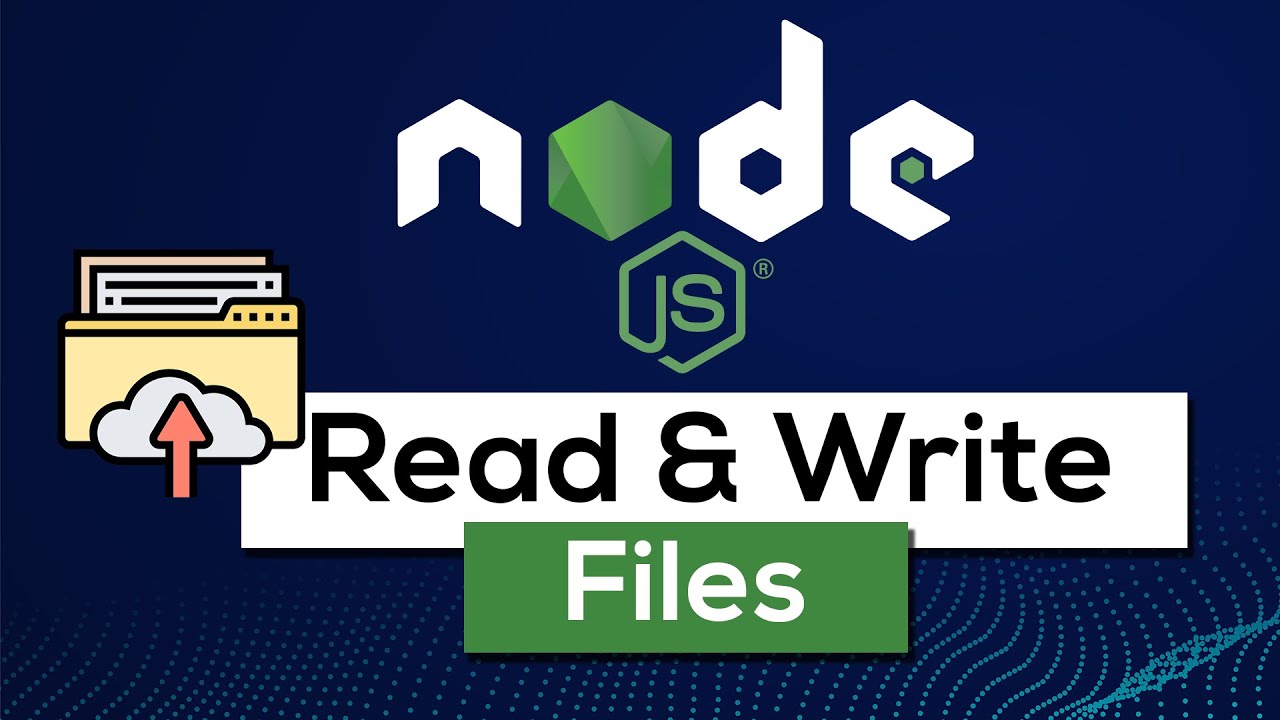 NodeJs: Reading and Writing to files