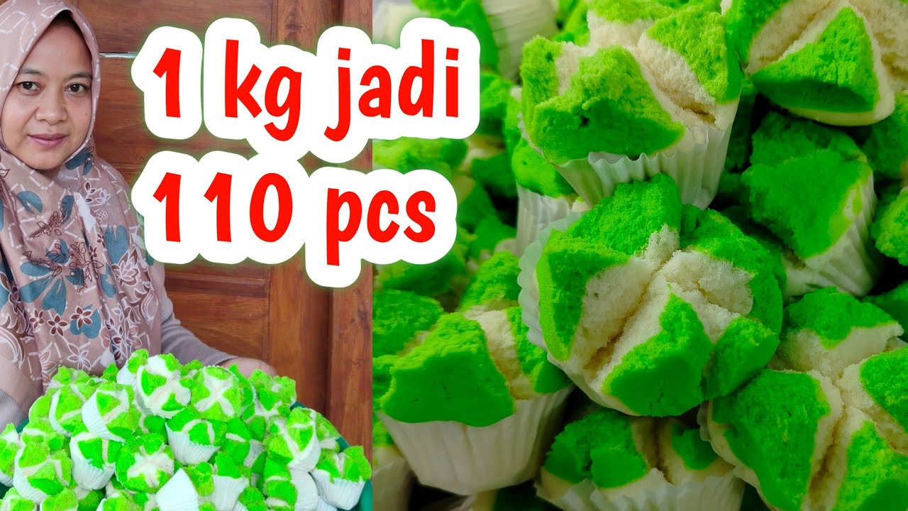 Resep bolu kukus mekar buat jualan‼️hasil banyak dan enak