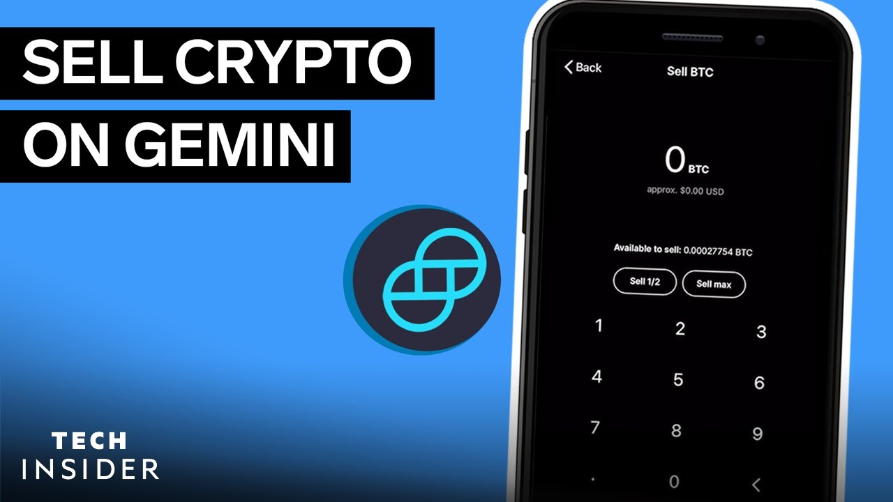 How To Sell Crypto On Gemini