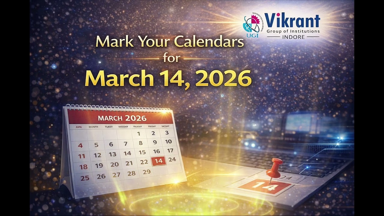 National Conference I AI ML DS | Department of Computer Science and Engineering VITM Indore 14-03-26