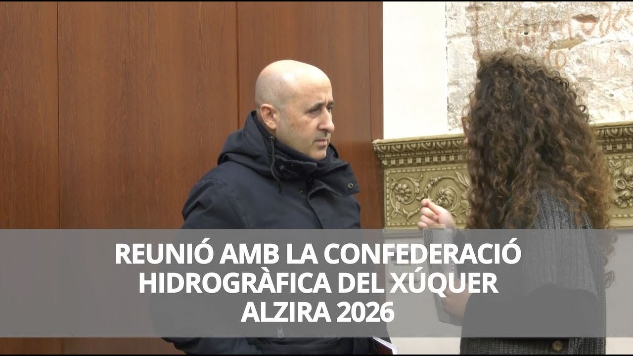 Rdp: Seguiment de les obres de protecció davant inundacions a Alzira