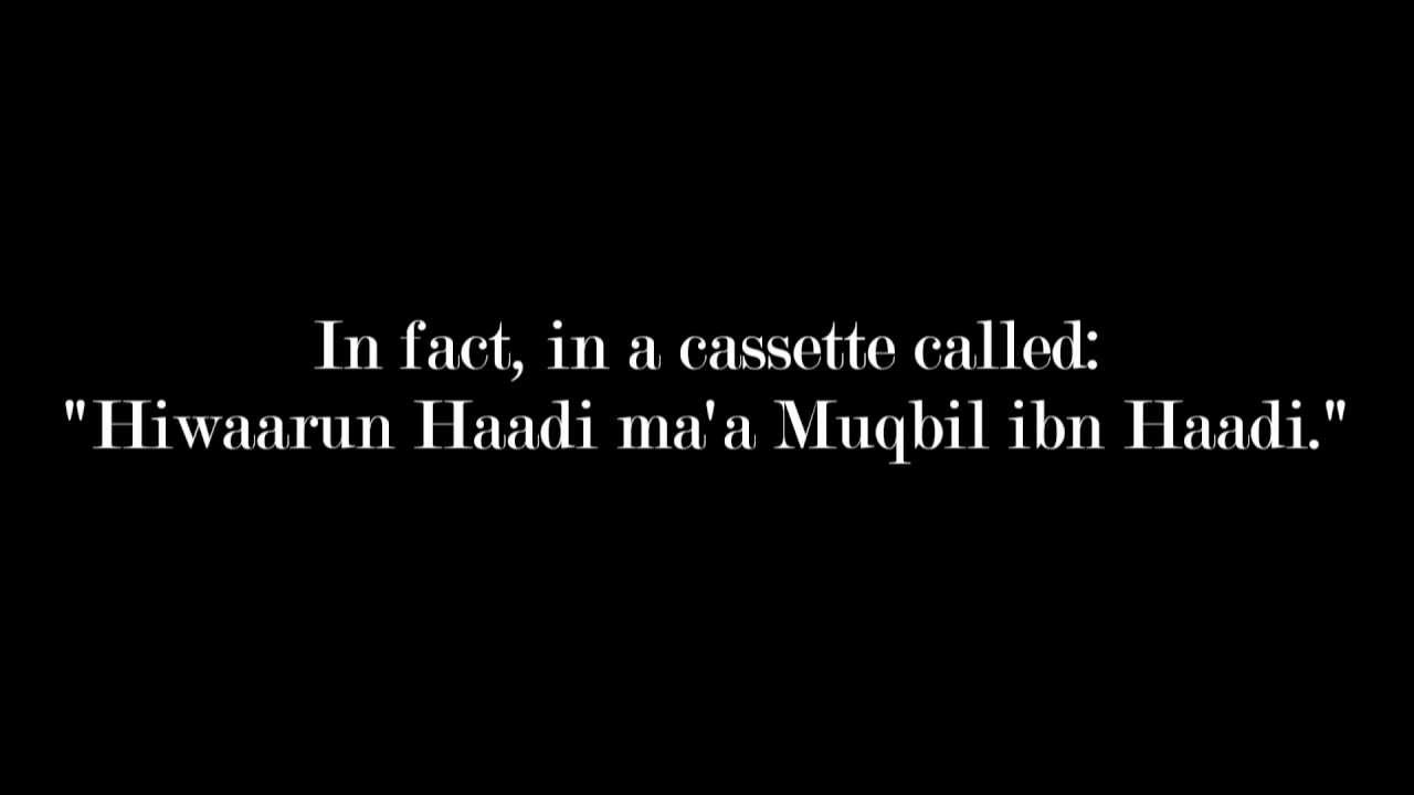 Why do you Concern Yourself with These People? • Imām al-Albānī