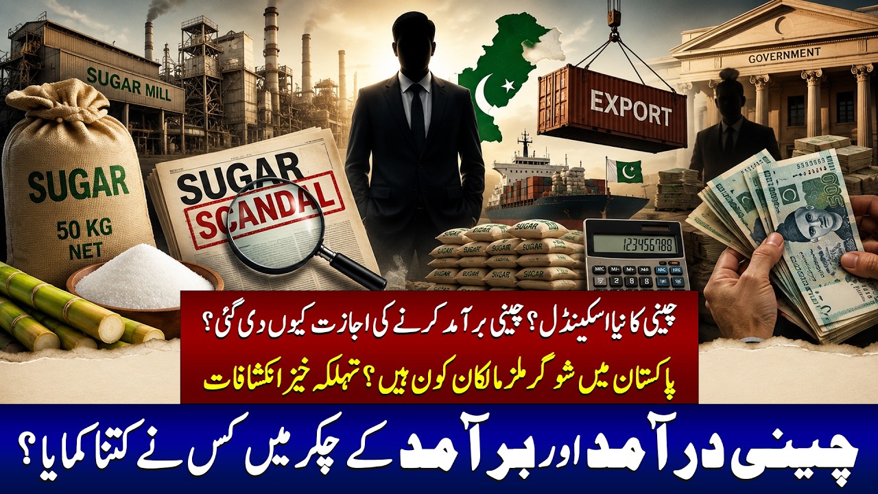 Pakistan Sugar Scandal? Why Was Sugar Export Allowed and Who Profited From the Import-Export Cycle?