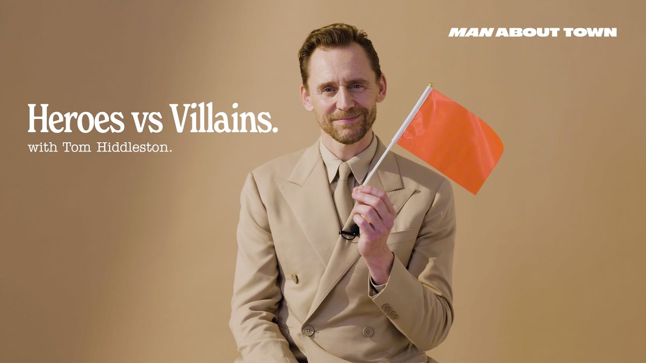 Heroes vs. Villains With Tom Hiddleston | Man About Town