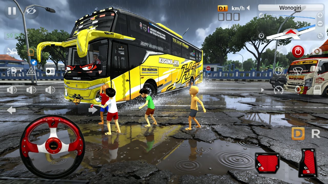 Gara-Gara Bocil Telolet, Bus Bumblebee Ke Solo Terpaksa Stop! 🔥 | Bus Simulator Indonesia