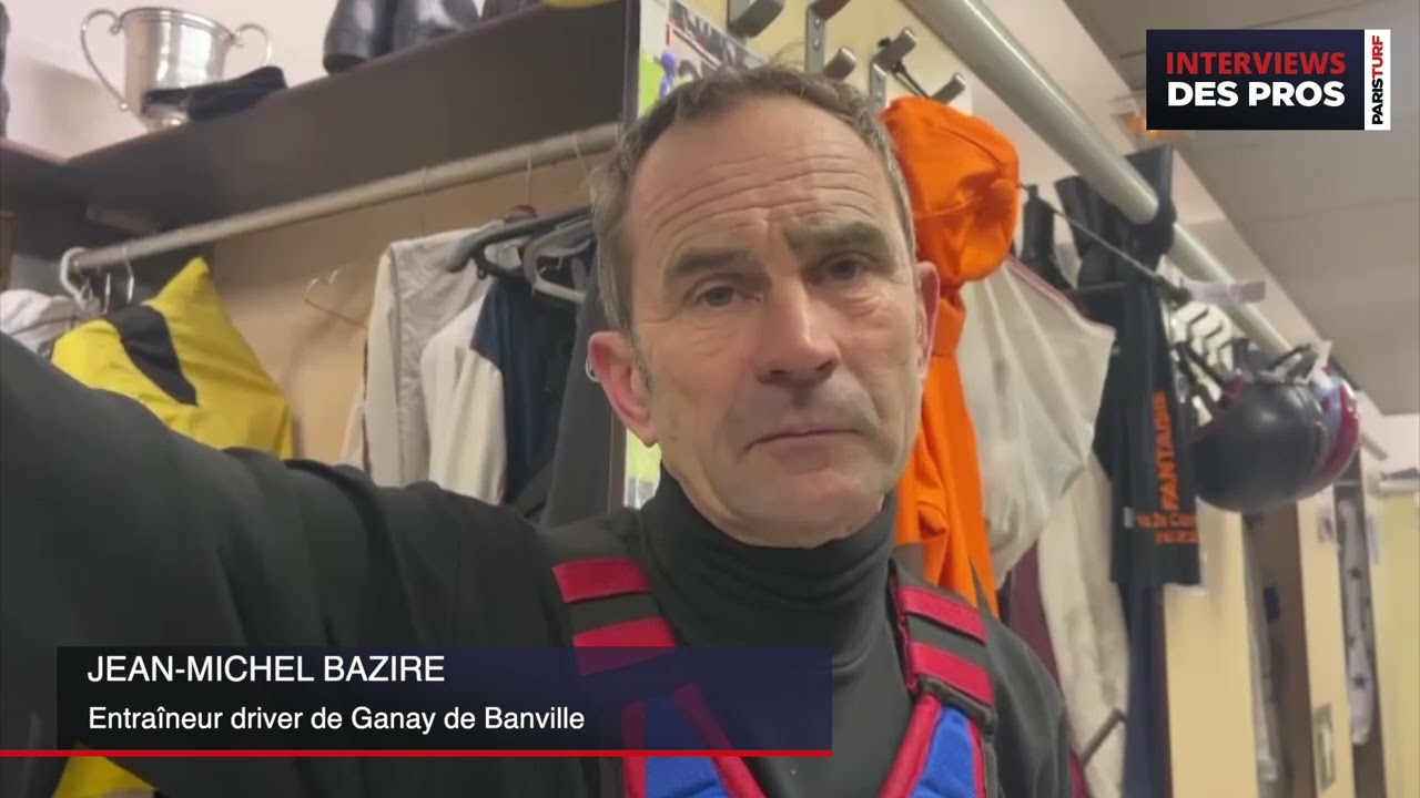 JEAN MICHEL BAZIRE | ENTRAÎNEUR DE GANAY DE BANVILLE | 2ÈME UET ELITE CIRCUIT FINALE À VINCENNES