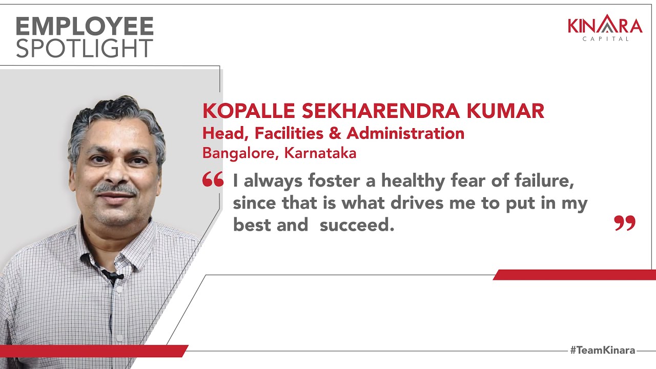 Meet Sekharendra | Team Kinara | Karnataka | Employee Spotlight | Employee Experiences