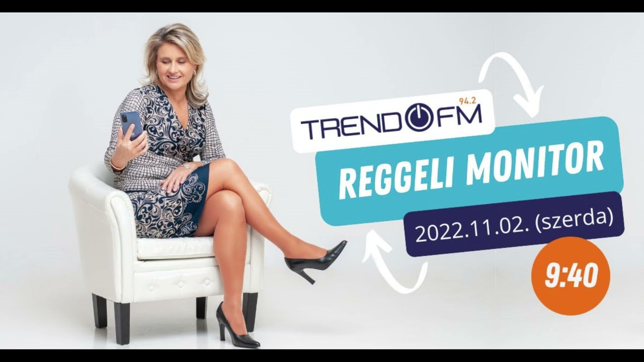 Interj&uacute; Langm&aacute;r Zsuzs&aacute;val | Reggeli monitor, Trend FM 2022.11.02.