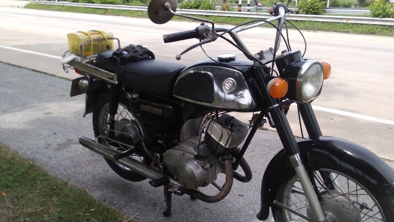 #Suzuki k125 m2 สตาร์ทมือ ไฟเดิม