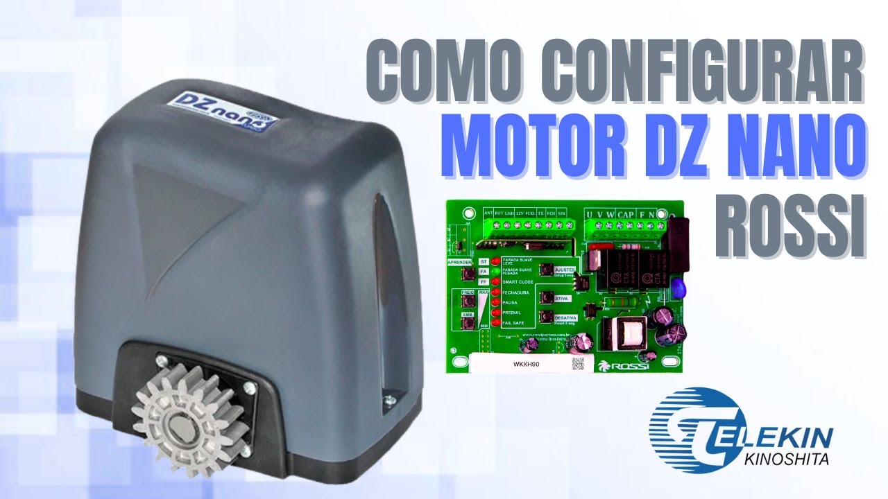 Como Instalar, Configurar e Montar Motor Dz Nano Rossi - Passo a Passo da forma correta