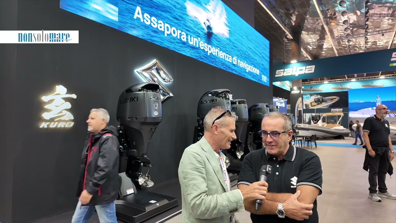 NonSoloMareTV - puntata 107 del 2024 - Salone Nautico di Genova - Suzuki e prossimi Saloni