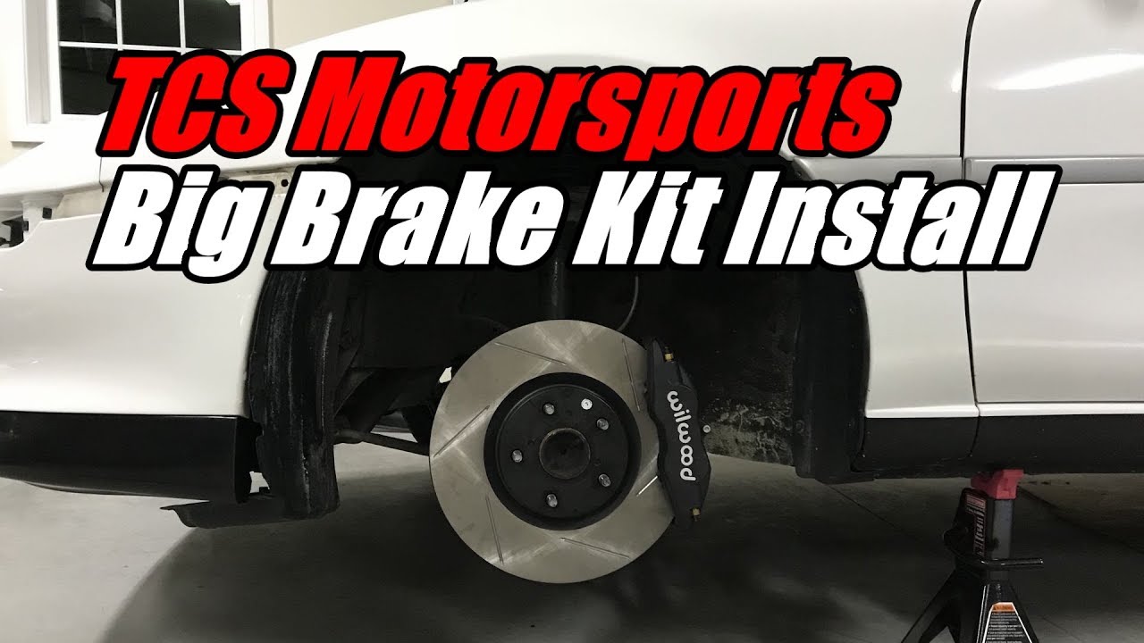 TCS Motorsports Wilwood Big Brake Kit (How To Install)