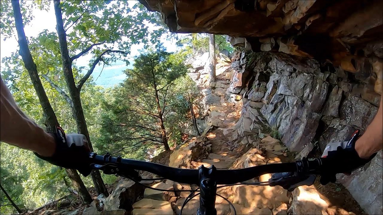 Lizard Tail trail at Mt. Nebo State Park, Russellville, Arkansas