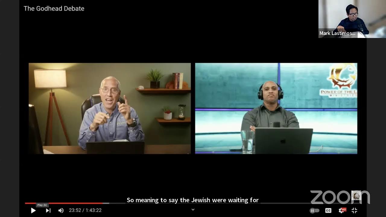 RESPONSE to SDA GODHEAD In 3 PERSONS TRIUNE Debate w/ S. Wohlberg & I. Myers Part 5 | Mark Lastimoso