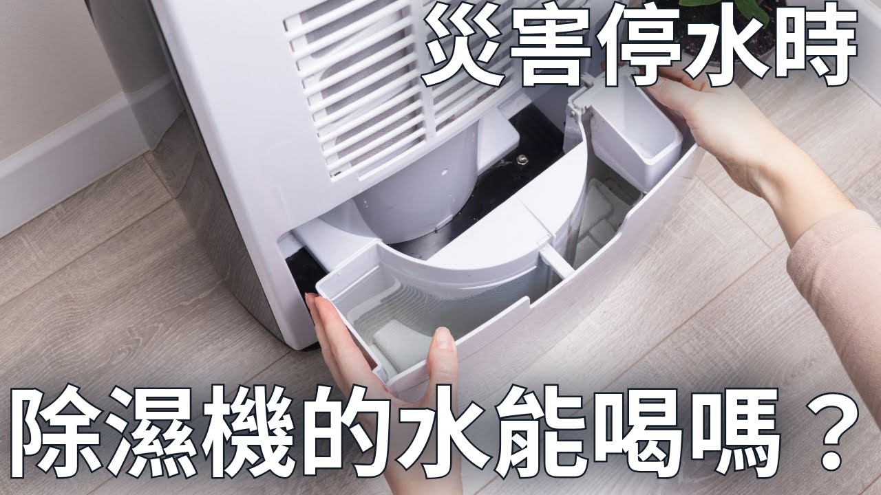 災害缺水指南：除濕機的水能不能喝？不喝可以怎麼利用？