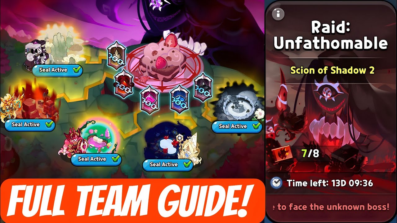 F2P TEAM! Raid: Unfathomable Full Guide (MASTER) in Cookie Run Kingdom