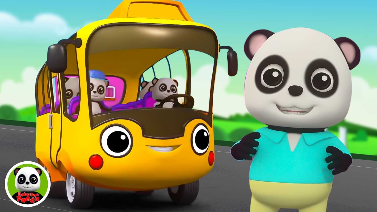 Baby Bao Panda - Las Ruedas del Autobús 🚍🎶 | Canción Infantil Clásica y Educativa