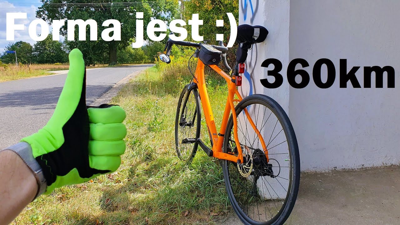 Forma jest! 360km rowerem przez Polskę - Merida Silex 200 vlog