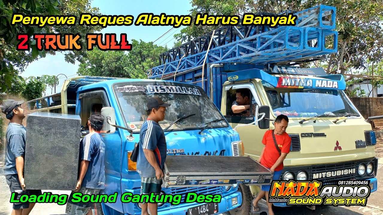 Loading Sound Gantung Desa Permintaan Penyewa Soundnya Harus Banyak dan horeg