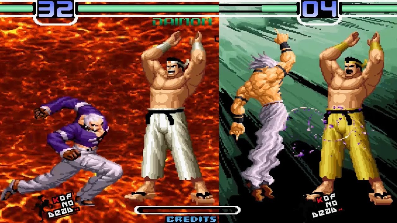 Daimon Doble SDM vs Poderes todos los personajes KOF 2002 Parte 1