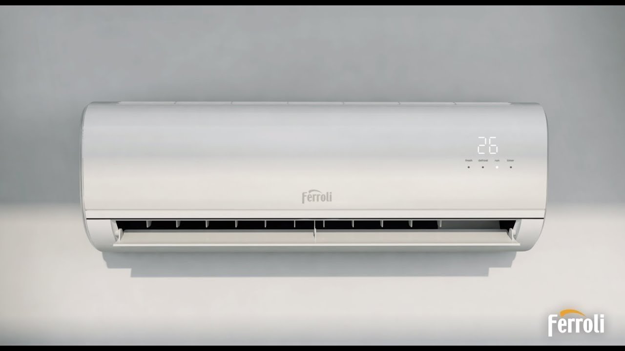 Aire acondicionado Giada de Ferroli con Súper Ionizador y 4 filtros especiales