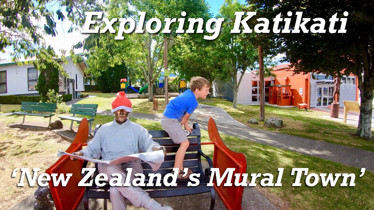 Katikati ‘New Zealand’s Mural Town' - Bay of Plenty, New Zealand #katikati #bayofplenty