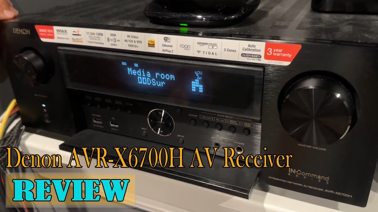 Обзор AV-ресивера Denon AVR-X6700H &mdash; этот ресивер НЕОБХОДИМ для вашей медиакомнаты! Посмотрите ви...