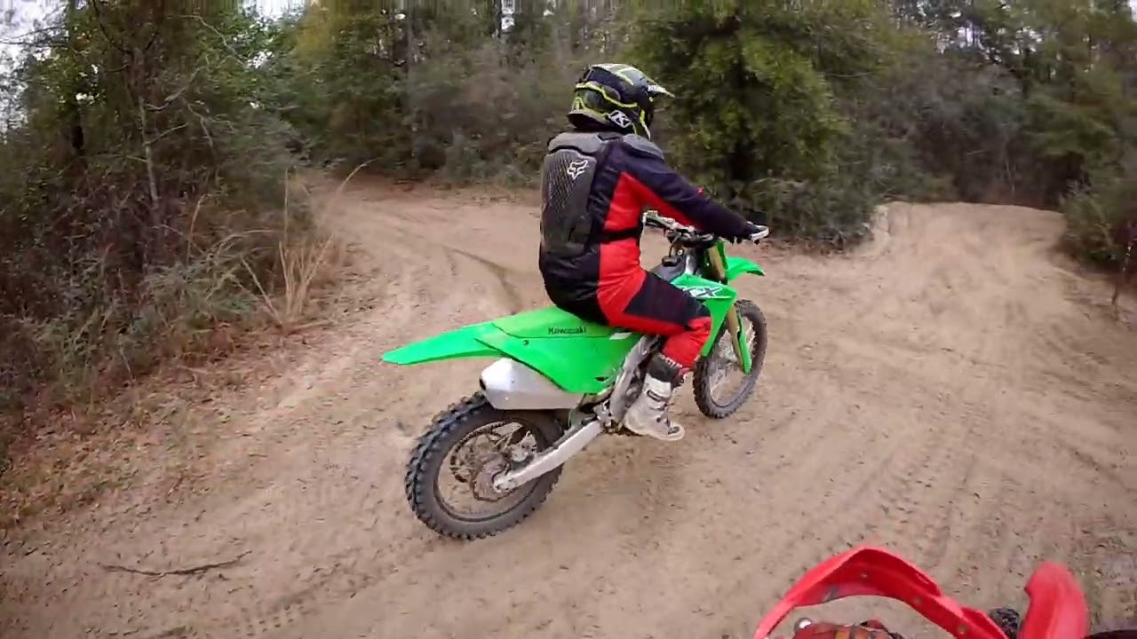 Honda CRF250F clear Creek OHV trails 